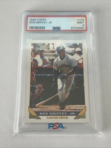 1993 Topps #179 Ken Griffey Jr. PSA 9 Mint Seattle Mariners