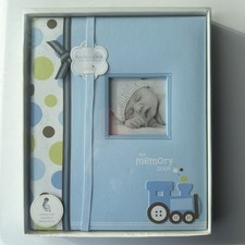 Lil Peach Train Boy Babybook Memory Baby Record Book Photo Journal