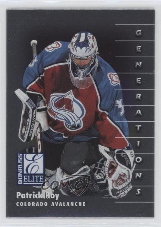 1997-98 Donruss Elite Generations Patrick Roy #142 HOF 8d2