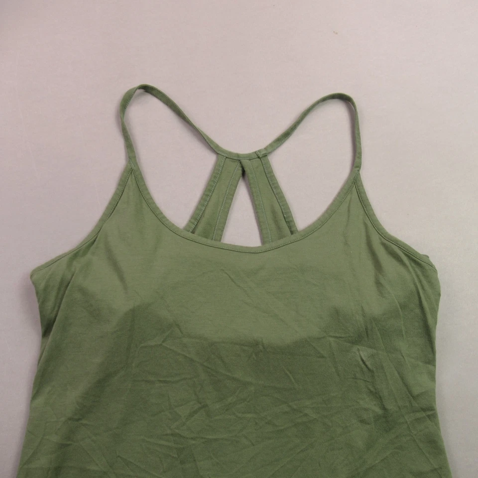 Top Patagonia para mujer grande sin mangas ligero elástico informal entrenamiento verde Foto 3 de 4