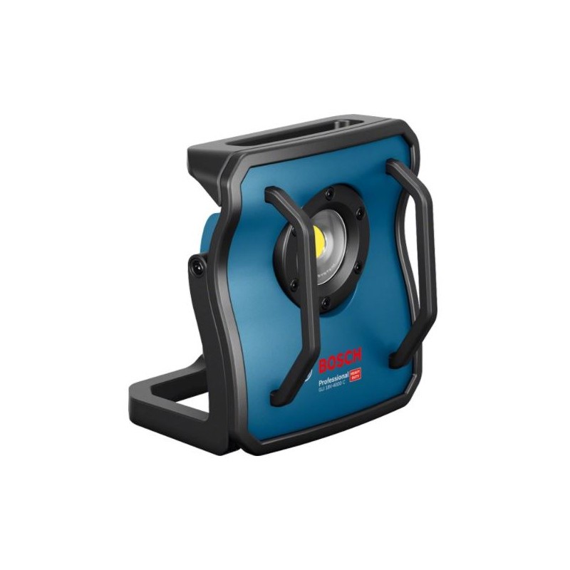 Projecteur LED Bosch GLI 18V-4000 C robuste boîtier métallique sans fil