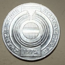 Austria 100 Shillings Uncirculated Silver Commemorative Crown - Dated 1975