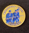 Colorized Kennedy JFK Half Dollar Civil War Wheatfield Union Free Shipping