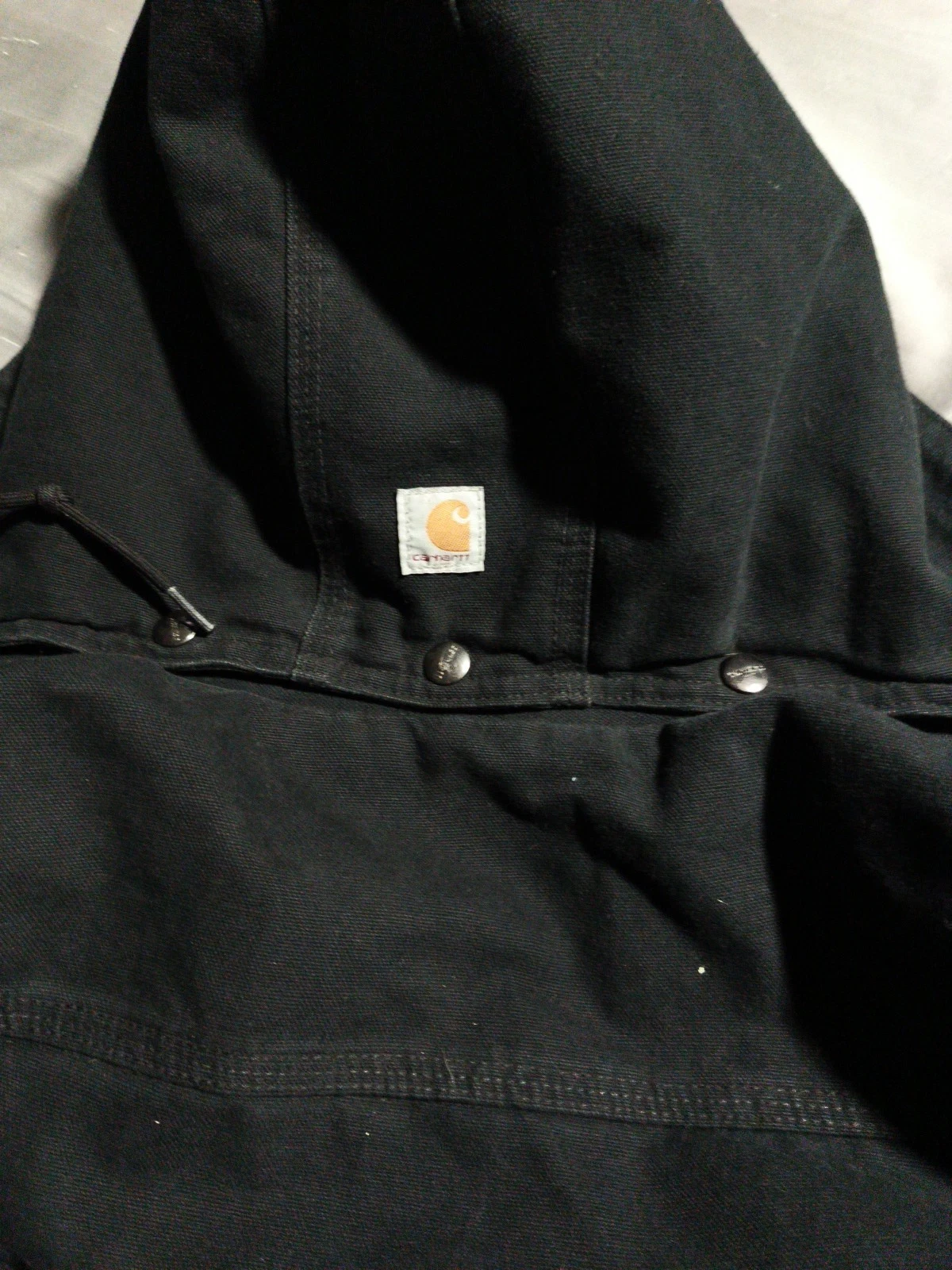 Children's Size Medium 8 To 10 Carhartt Fleece Lined Workwear Jacket