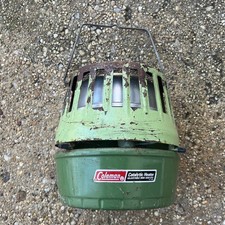 Coleman Catalytic Heater 1976 Dial Temp Adjustable Avocado 3000 5000 BTU Camping