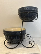 Tiered Server And Bowls 