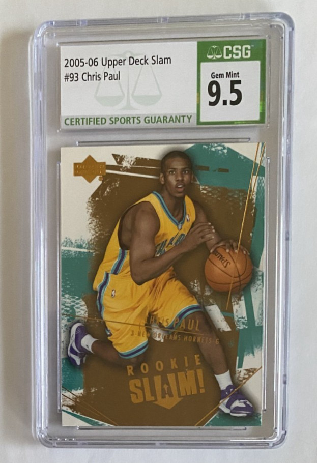 2005-06 Upper Deck Slam #93 Chris Paul Rookie (RC)  CSG 10 GEM MINT