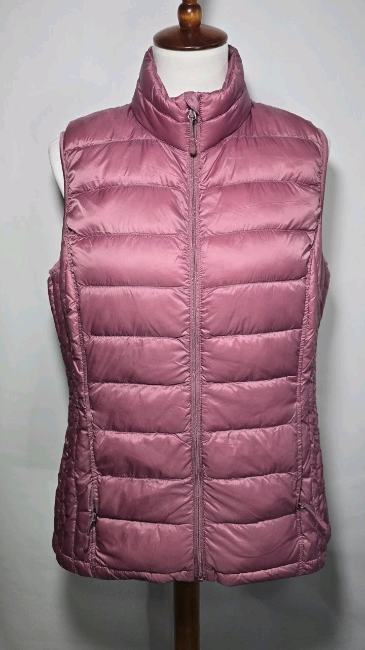 Women's HeatKeep Solid Down Feathers Puffer Vest … - image 1