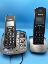 VTech CS6129-41 Dect 6.0 2 Handsets Cordless Phone W/ Digital Answer Plugs