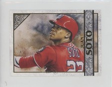2020 Topps Gallery Oversized Box Toppers Juan Soto #OBT-JS e9p