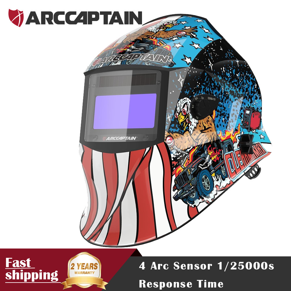 Auto-darkening Welding Helmet 4 Sensors