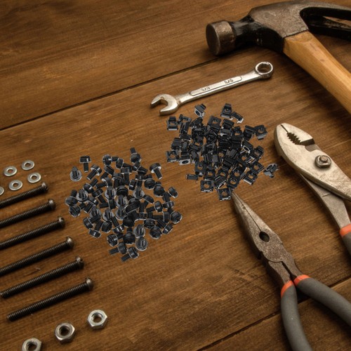 50 Sets Equipment Installation Cage Screws Tool Household Cage Nuts - 第 4/10 張圖片