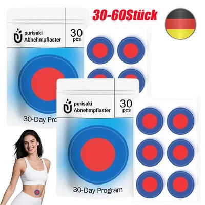 MARKENLOS Purisaki Abnehmpflaster Original, Natürliche Metabalance Patch, Gewichtskontroll