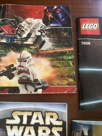 Vintage LEGO Star Wars Instruction Manual Lot 7133 7655 7656 8093 PLO KOON