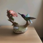 1986 Andrea by Sadek Anna’s Hummingbird With Orange Trumpets #7683 Japan