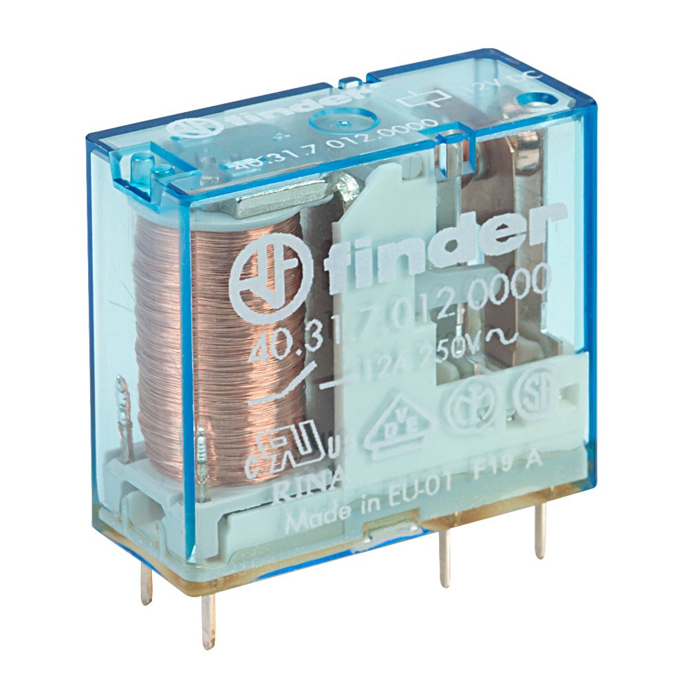 Finder 12V Relay (Miniature) SPDT 10A DC - Image 3