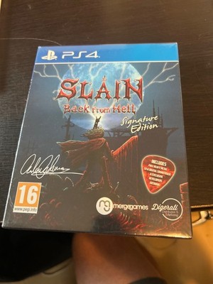 Slain Back From Hell Signature Edition NEW Factory Sealed Premium Collectors