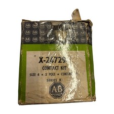 Allen Bradley X-24729 Contact Kit Size 4 3-Pole Contactor Series K