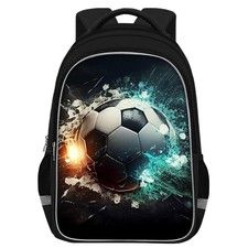 School Backpack for Boys - Soccer Boys Backpack for Kids Children Elementary ...