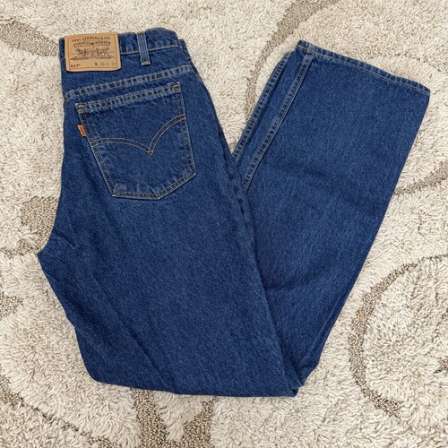 Men’s 36x32 Levi’s 517 Orange Tab Jeans USA Made 1996 Dark Wash Bootcut Vintage