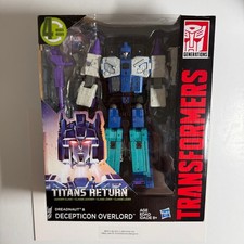 Hasbro Transformers Titans Return Dreadnaut & Decepticon Overlord New Sealed