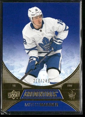 2021-22 Upper Deck Credentials Mitch Marner Indigo /249 #41 Toronto Maple Leafs