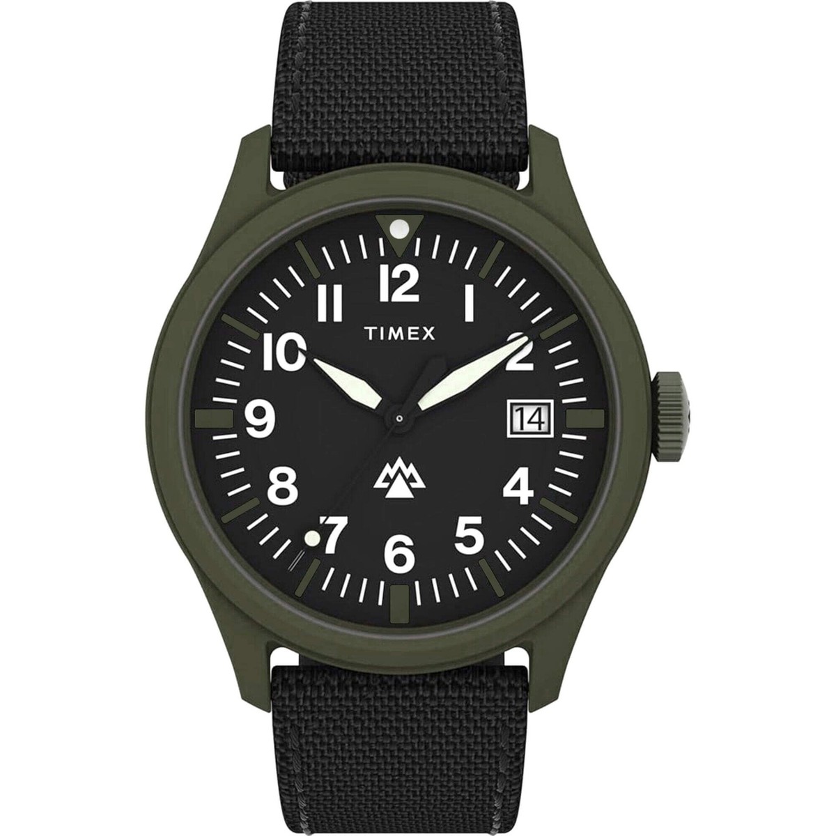 Timex Men's Watch Expedition North Quartz Black Dial Fabric Strap