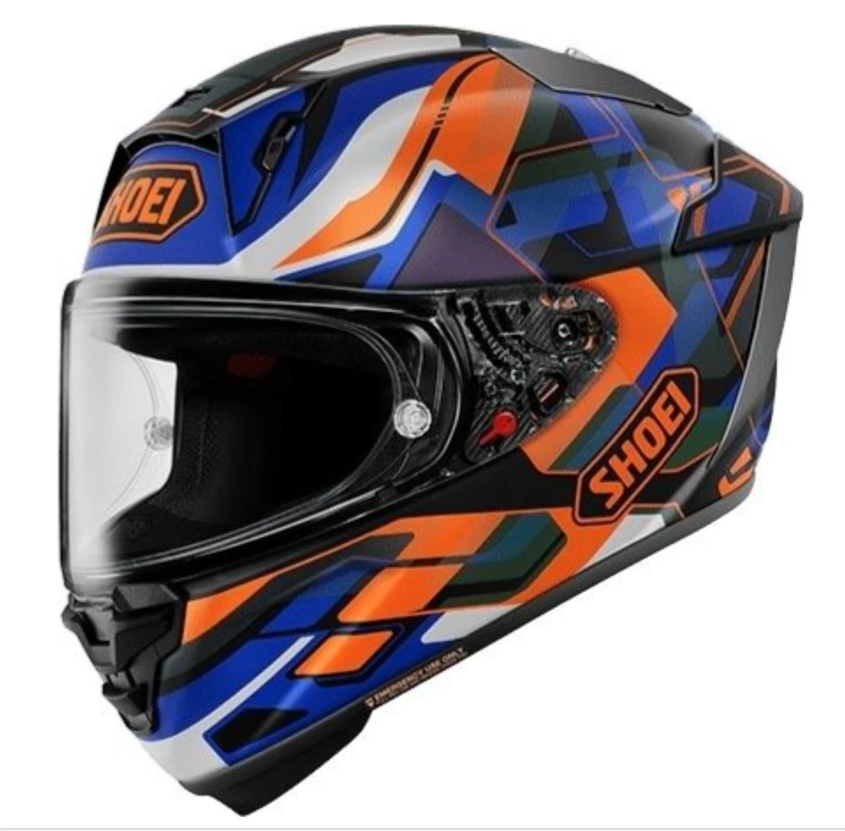 SHOEI 蓝色全面头盔| eBay