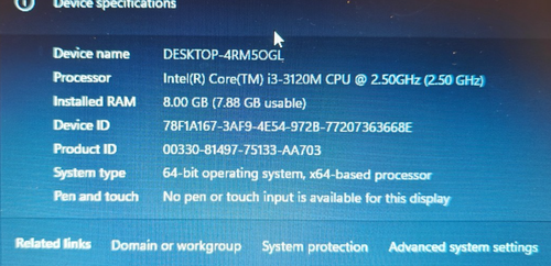 Clevo W550EU Stone NT310 i3 Laptop Windows 11 Webcam DVD SSD HDMI BT Cheap - Picture 6 of 8