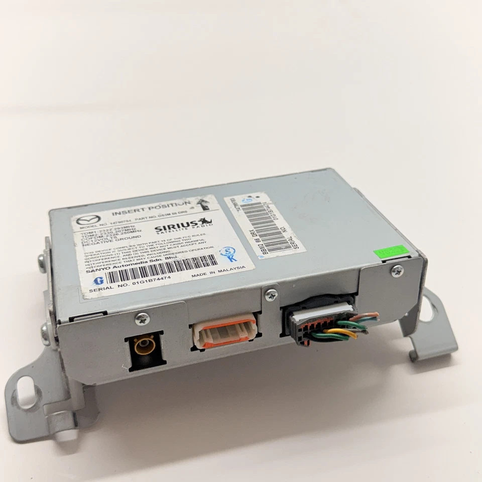 2012 MAZDA 3 Satellite Radio Receiver Module GS3M66DR0 OEM - Image 3 of 4