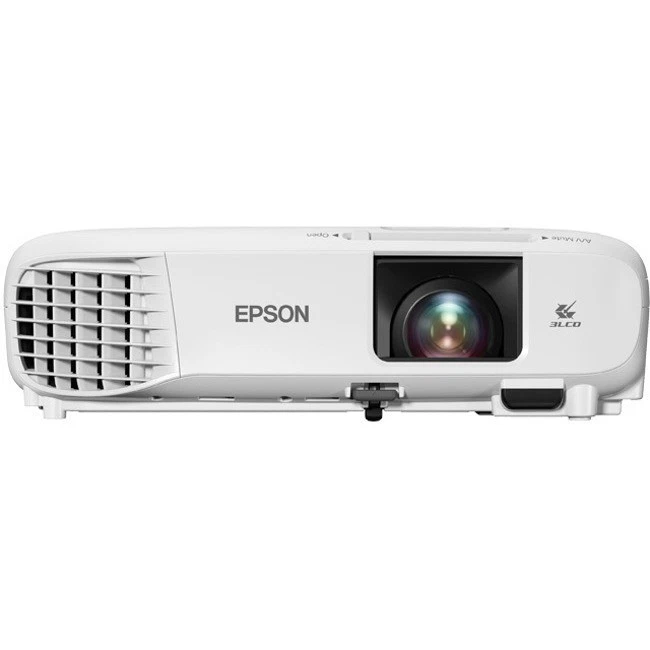 Epson PowerLite W49 LCD Projector - 16:10 - Ceiling Mountable - Image 2 of 4