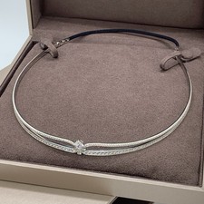 GIA Chaumet Paris Joséphine Crown of Love Diamond Tiara Headpiece 18K White Gold
