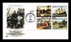 DR JIM STAMPS US COVER FIRST VOYAGE OF COLUMBUS FDC SETENANT ARTCRAFT