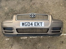 Toyota Avensis 2003-2006 Front Bumper Complete With Grill & Covers In Bronze