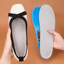 1Pair Silicone Reusable Honeycomb Non Slip Comfort Sports Insole Air Cushion Dam