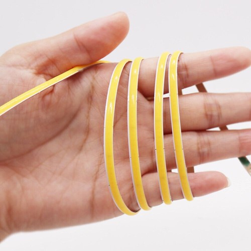 High Density 480LEDs 12V 24V 4mm Thin COB LED Strip Flexible Dimmable Tape Light - Picture 11 of 22