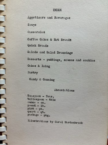 Out Of Mariemont Kitchens Mariemont Community Church Mariemont, Ohio Cook Book - Picture 3 of 6
