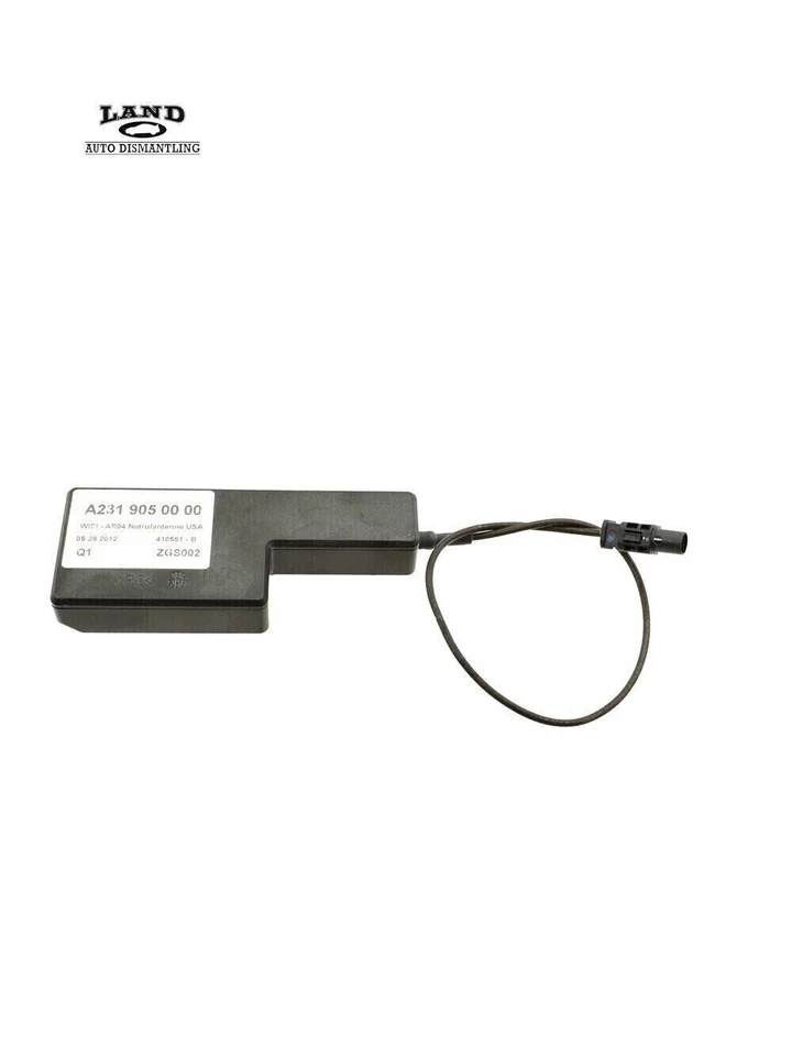 MERCEDES R231 CLASE G/SLK/SL TELEAYUDA TRASERA BOTÓN SOS MÓDULO DE CONTROL ANTENA Foto 2 de 4