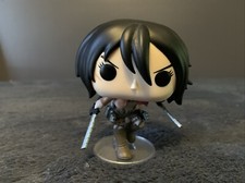 Figura suelta de anime Mikasa Ackermann Funko Pop Attack on Titan