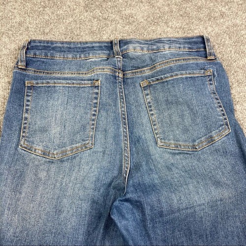 Art Class Girlfriend Jeans Kids Size 16 Medium Wash Slim Straight 27" - Picture 10 of 11