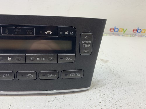 2004 ONLY! Lexus ES330 Heater Ac Temperature Climate Control Switch Panel HVAC - Picture 3 of 7