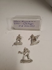 Kryomek Miniatures Citizens Cyberleggers KGC-003 25mm RPG Open Pack