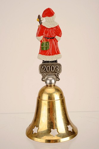 Weihnacht Glocke Messing und Metall von 2003 - Picture 4 of 5