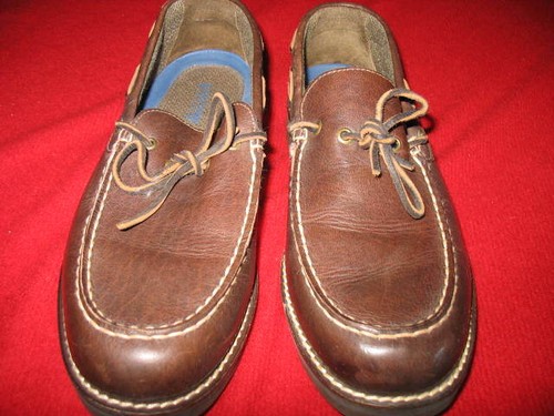 lands end mens boat shoes