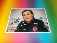 Vincenzo Montella Turkey Coach Euro 2024 Signed Autographed 20x28 Photo