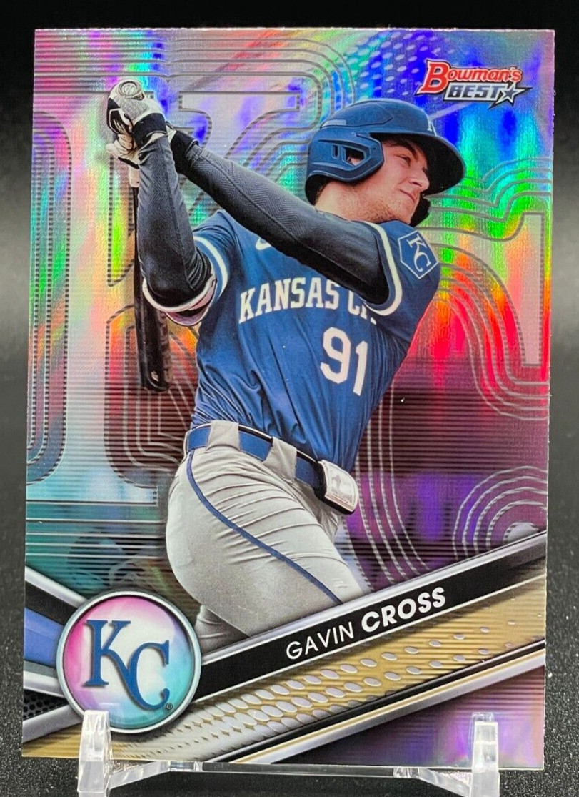 2022 Bowman's Best Gavin Cross Refractor #TP-5 Kansas City Royals