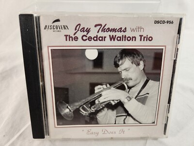 Jay Thomas with the Cedar Walton Trio Easy Does It (CD, Discovery, 1989) FREEShp