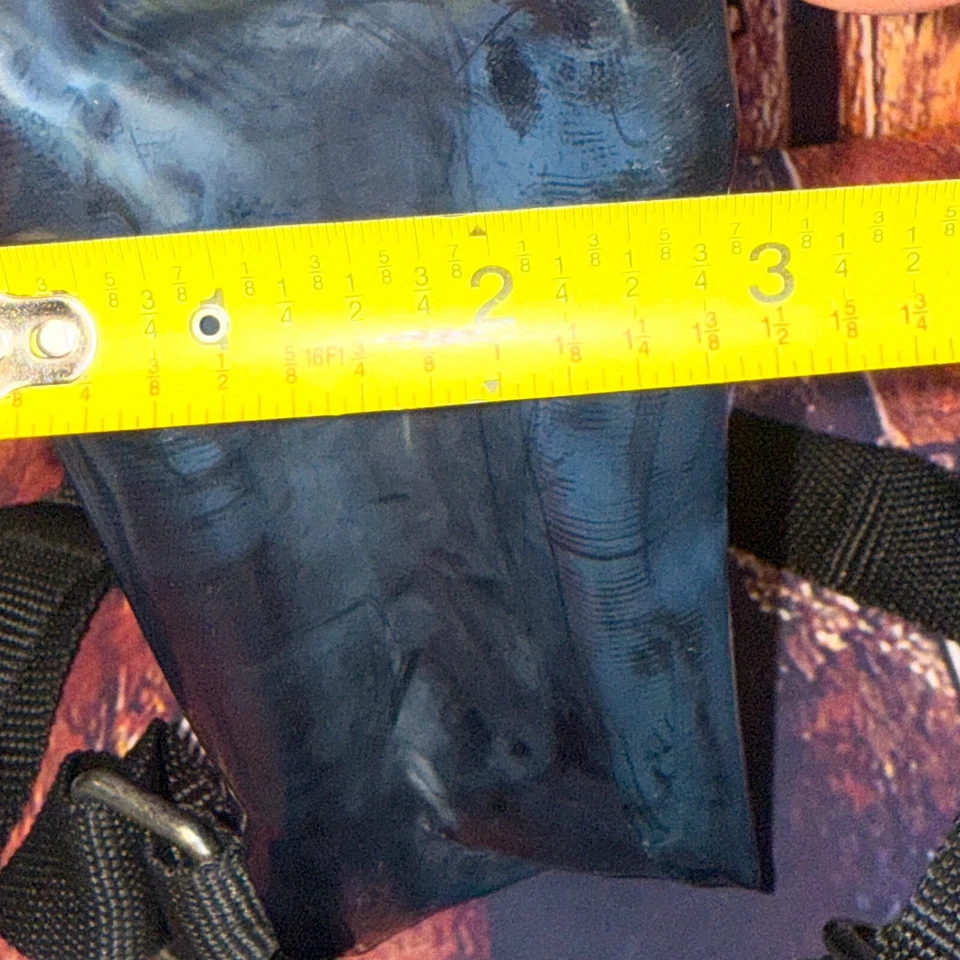 Mochila Bolso Vans Poliéster Jalea Regular Para Mujer Azul Transparente RARA Foto 4 de 4