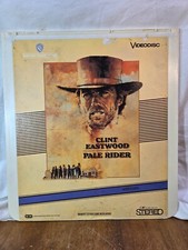 Pale Rider starring Clint Eastwood (1985) CED Videodisc - Vintage
