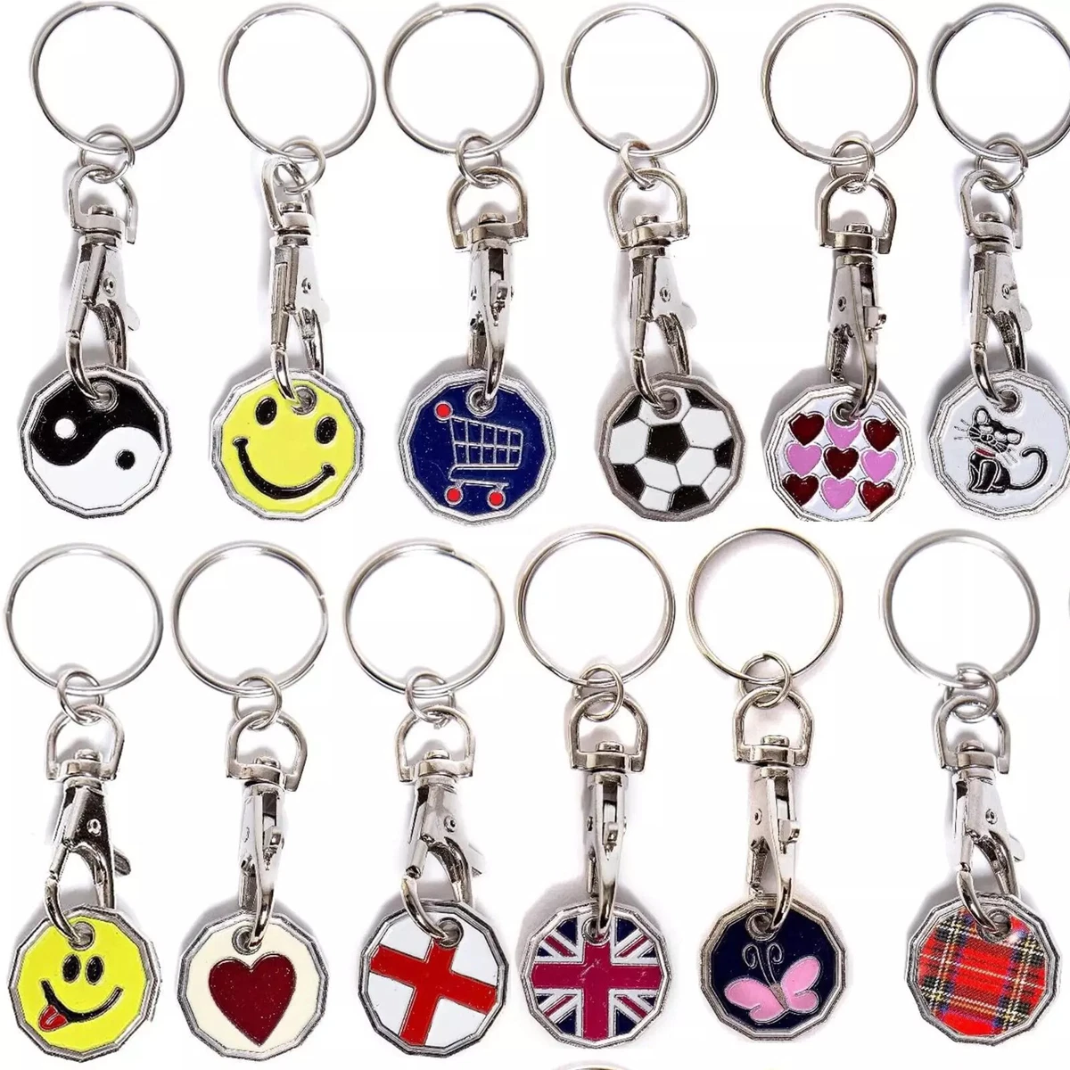 Key Fob Hardware RAF Roundel Target - Keyring Button Badge - 25mm Mod Keyrings, Zip Pull Option E Sheriff Badge - Foto 8